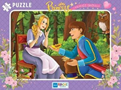 Kurye Kitabevi - Blue Focus 72 Parça Puzzle Princess Külkedisi Sindire