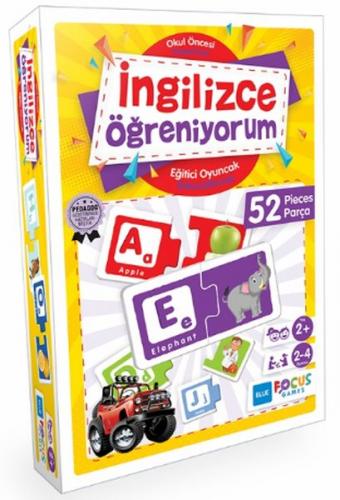Blue Focus İngilizce Öğreniyorum - Eğitici Oyunlar 52 Parça