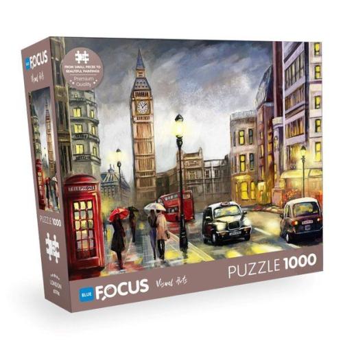 Kurye Kitabevi - Blue Focus London - 1000 Parça