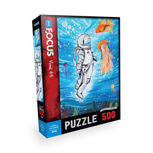 Kurye Kitabevi - Blue Focus Sea Stories (Deniz Öyküleri) - Puzzle 500 