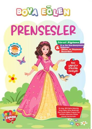 Kurye Kitabevi - Boya Eğlen - Prensesler