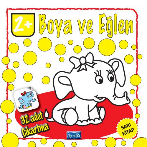 Boya ve Eğlen Sarı Kitap