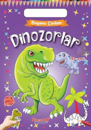 Kurye Kitabevi - Boyama Çantam - Dinozorlar