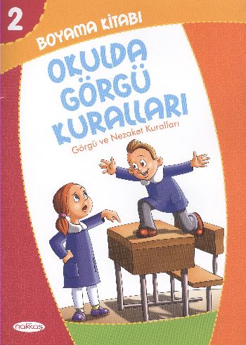 Boyama Kitabı 2 - Okulda Görgü Kuralları