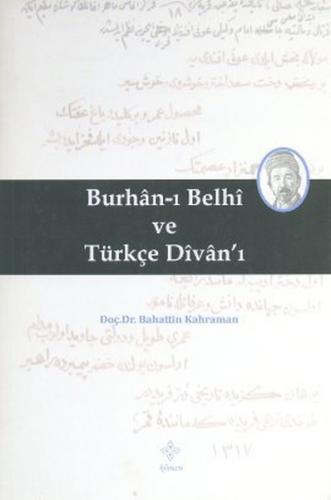 Kurye Kitabevi - Burhan ı Belhi ve Türkçe Divanı