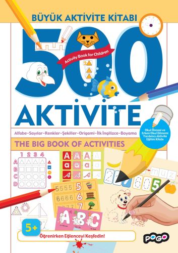 Kurye Kitabevi - 500 Zeka Oyunu-Büyük Aktivite Kitabı