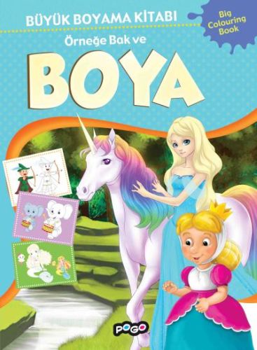 Büyük Boyama Kitabı 2 - Örneğe Bak ve Boya