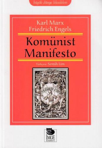 Kurye Kitabevi - Büyük Dünya Klasikleri Komünist Manifesto