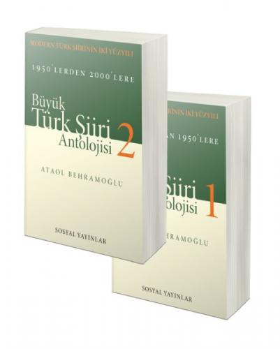 Kurye Kitabevi - Büyük Türk Şiiri Antolojisi 1-2 Cilt
