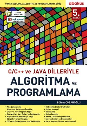 Kurye Kitabevi - C C++ ve Java Dilleriyle Algoritma ve Programlama