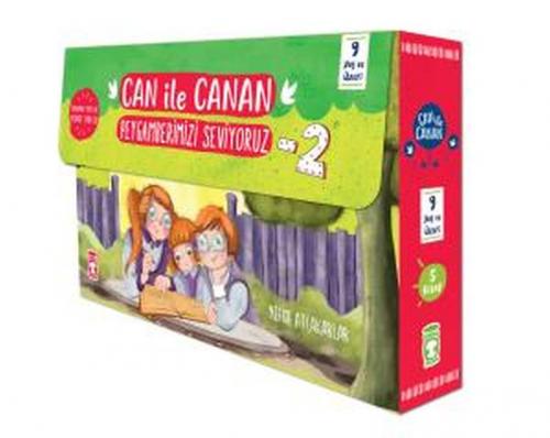 Can İle Canan Peygamberimizi Seviyoruz 2 - Set (5 Kitap) - Münzevi Kit