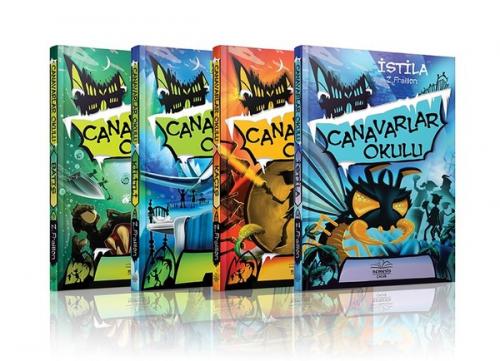 Canavarlar Okulu Seti-4 Kitap Takım - Münzevi Kitabevi