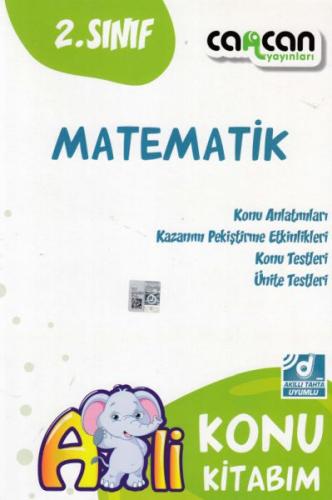 Kurye Kitabevi - Cancan 2. Sınıf Matematik Konu Kitabım-YENİ