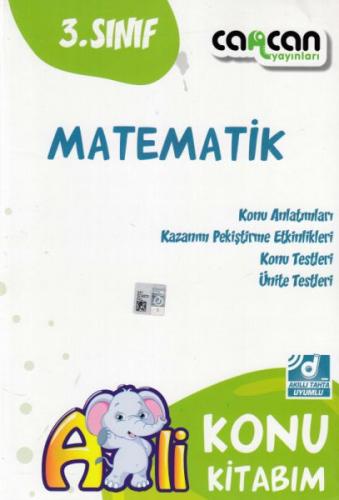 Kurye Kitabevi - Cancan 3. Sınıf Matematik Konu Kitabım-YENİ