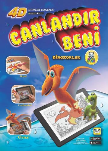 Kurye Kitabevi - Magic Book Dinozorlar-Canlandır Beni 4D
