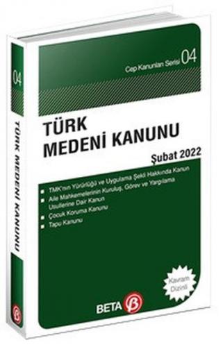 Kurye Kitabevi - Cep-04: Türk Medeni Kanunu
