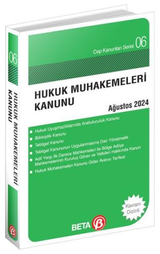 Cep Kanunları Serisi 06 - Hukuk Muhakemeleri Kanunu (Cep Boy) - Münzev
