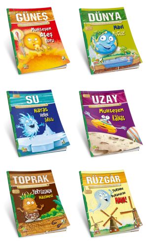 Çevreci Bilim Kitapları (6 Kitap Takım)