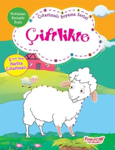 Çiftlikte-Çıkartmalı Boyama Serisi