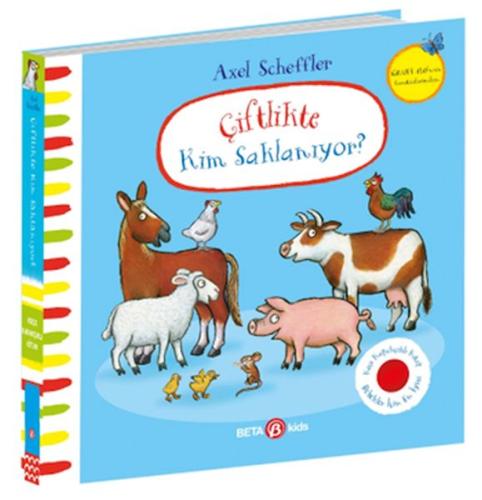 Çiftlikte Kim Saklanıyor-Alex Scheffler (Keçe Kapakçıklı Kitap) - Münz