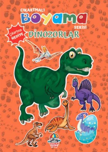 Kurye Kitabevi - Çıkartmalı Boyama Serisi - Dinozorlar