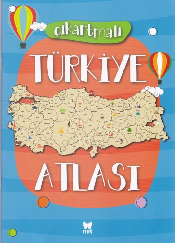 Kurye Kitabevi - Çıkartmalı Türkiye Atlası