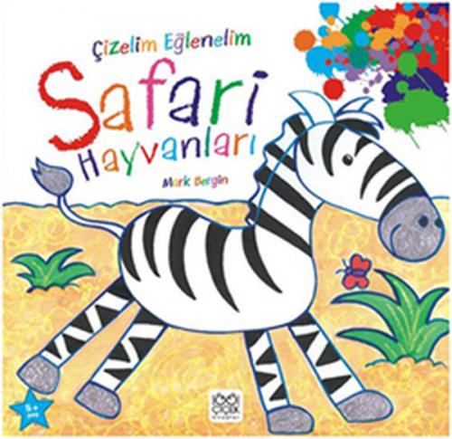 Kurye Kitabevi - Çizelim Eğlenelim : Safari Hayvanları