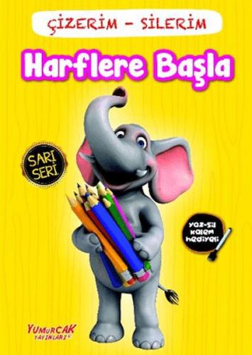 Çizerim Silerim - Harflere Başla - Münzevi Kitabevi