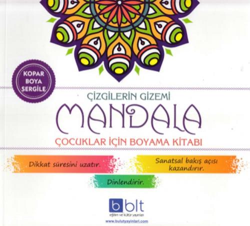Kurye Kitabevi - Çizgilerin Gizemi-Mandala Çocuklar İçin Boyama Kitabı