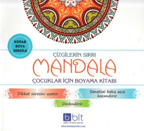 Kurye Kitabevi - Çizgilerin Sırrı-Mandala Çocuklar İçin Boyama Kitabı