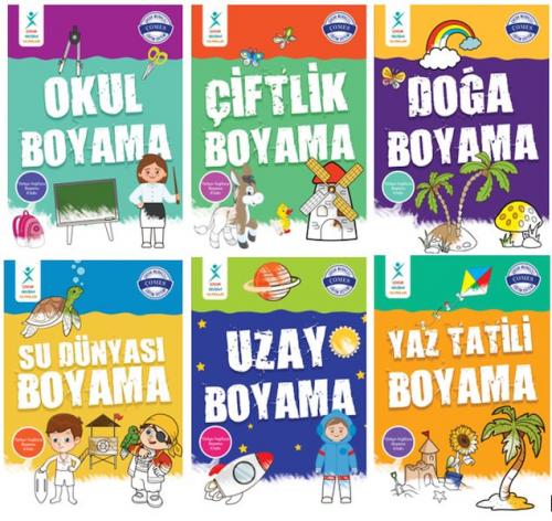Kurye Kitabevi - Çocuk Gelişimi Türkçe İngilizce Boyama Seti