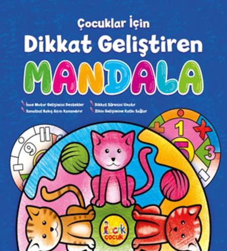 Kurye Kitabevi - Çocuklar İçin Dikkat Geliştiren Mandala