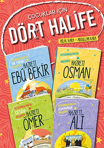 Çocuklar İçin Dört Halife Seti (4 Kitap)