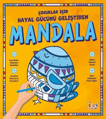 Çocuklar İçin Hayal Gücünü Geliştiren Mandala - Münzevi Kitabevi