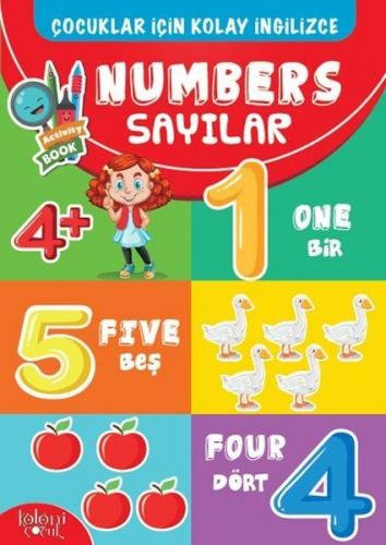 Kurye Kitabevi - Numbers-Çocuklar İçin Kolay İngilizce