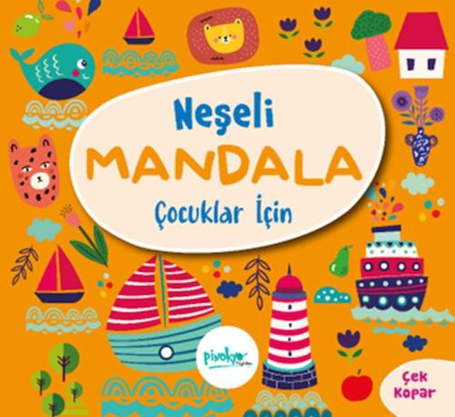 Çocuklar İçin Neşeli Mandala - Münzevi Kitabevi
