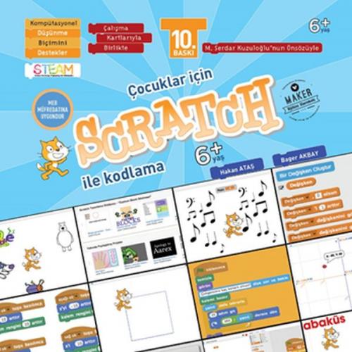 Kurye Kitabevi - Çocuklar İçin Scratch İle Programlama 6+ Yaş-Kartlı