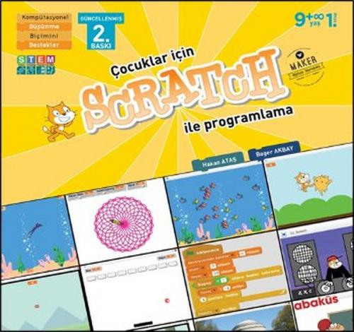Kurye Kitabevi - Çocuklar İçin Scratch İle Kodlama 9+ Yaş 1. Kitap
