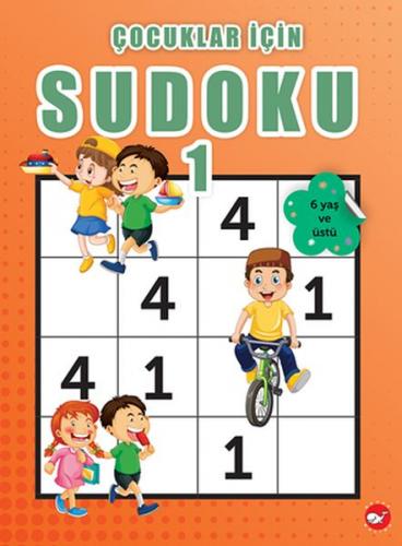 Kurye Kitabevi - Çocuklar İçin Sudoku - 1 (6 Yaş ve Üstü)