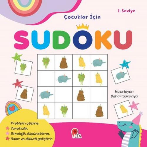 Kurye Kitabevi - Çocuklar İçin Sudoku 1. Seviye