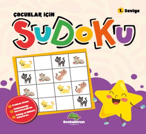 Kurye Kitabevi - Çocuklar İçin Sudoku 1.Seviye