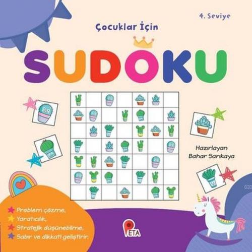 Kurye Kitabevi - Çocuklar İçin Sudoku 4. Seviye