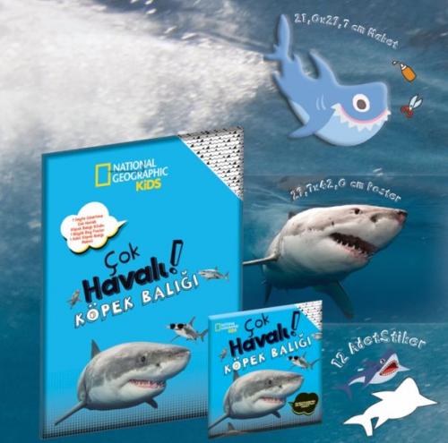 Kurye Kitabevi - Çok Havalı Köpek Balığı National Geographic Kids