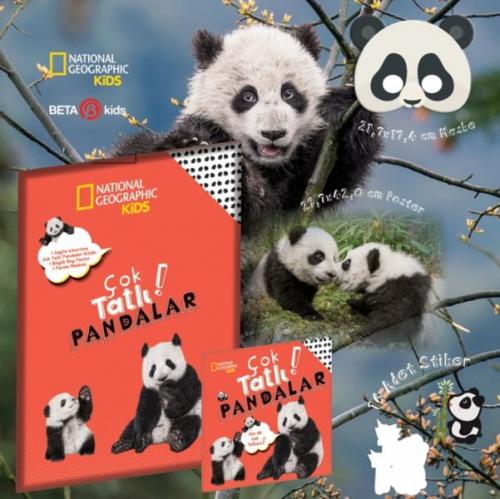 Kurye Kitabevi - Çok Tatlı Pandalar National Geographic Kids