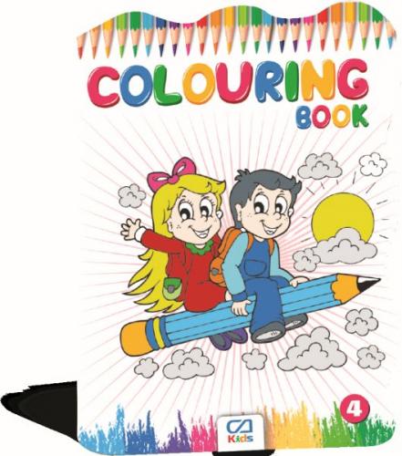 Colourıng Book - 4 (CA.1014)