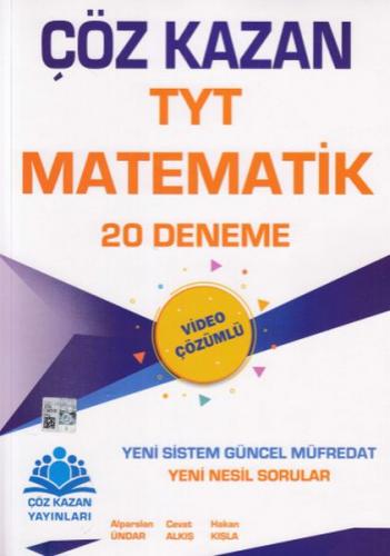 Kurye Kitabevi - Çöz Kazan TYT Matematik 20 Deneme Sınavı-YENİ