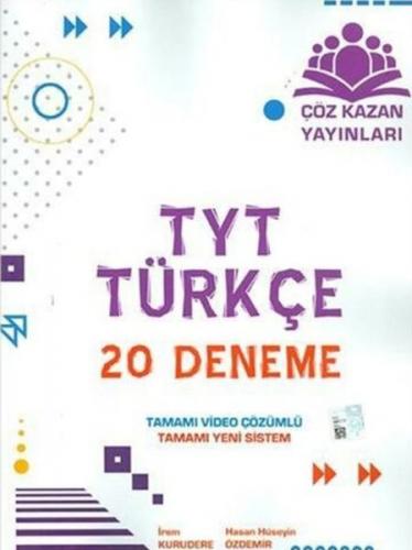 Kurye Kitabevi - Çöz Kazan TYT Türkçe 20 li Deneme Sınavı-YENİ