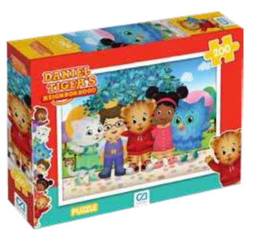 Daniel Tigers Puzzle 200 - Münzevi Kitabevi
