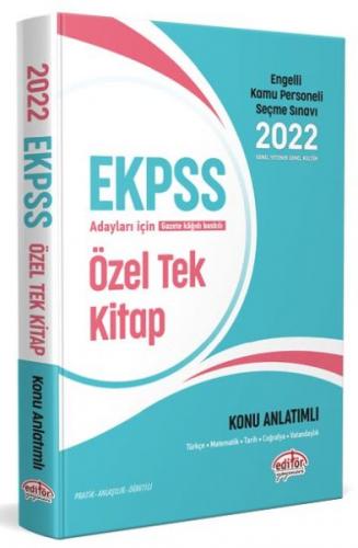 Kurye Kitabevi - Data 2022 EKPSS Tek Kitap Konu Anlatımlı