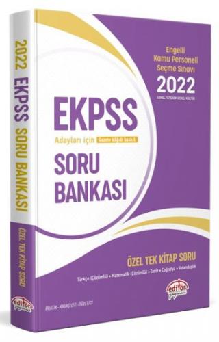 Kurye Kitabevi - Data 2022 EKPSS Tek Kitap Soru Bankası